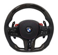 BMW M performance carbon fibre LED steering wheel